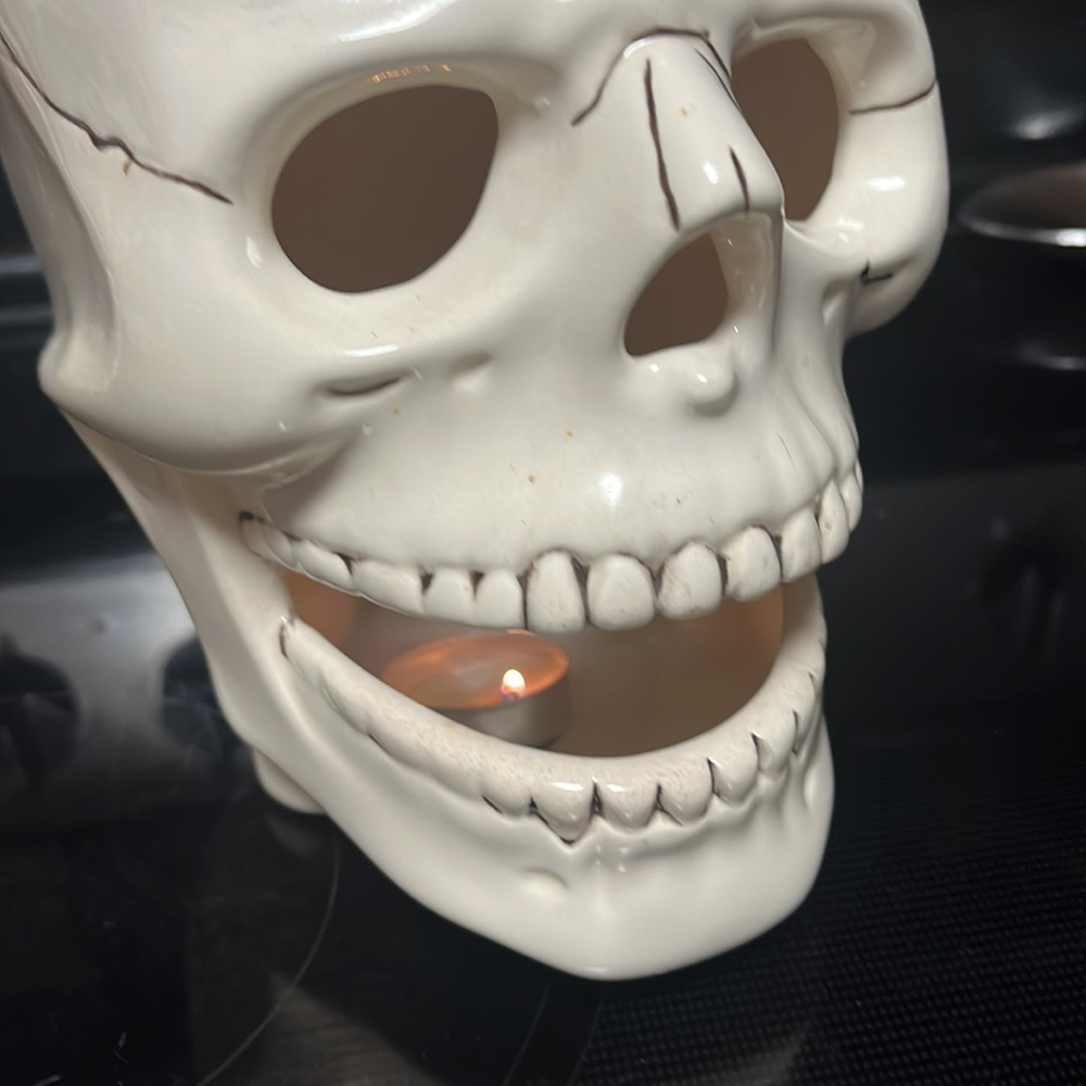 🌺Handmade skeleton head - Picture 2 of 10